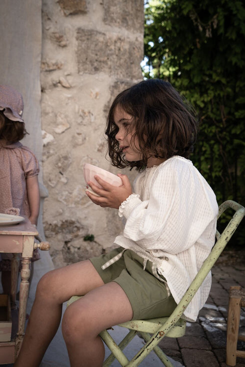 lilinoa / Top MAUD _ cream voile(2-3y,3-4y,5-6y)